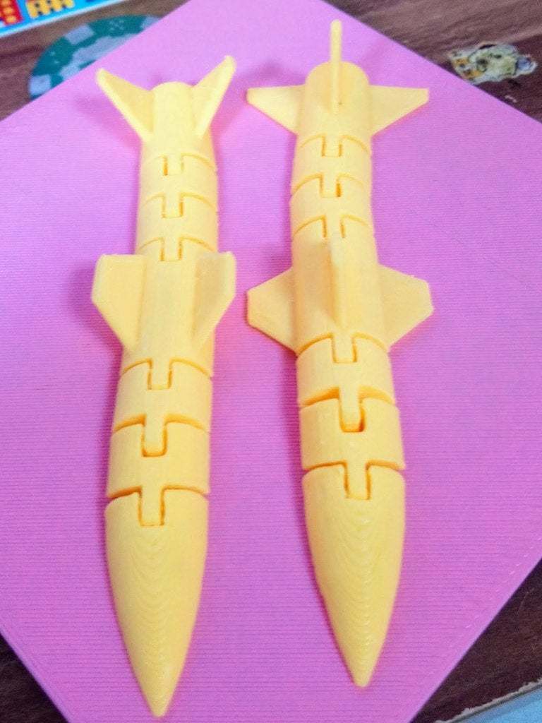 Free STL file Another articulated rocket 🚀 ・3D printer model to ...