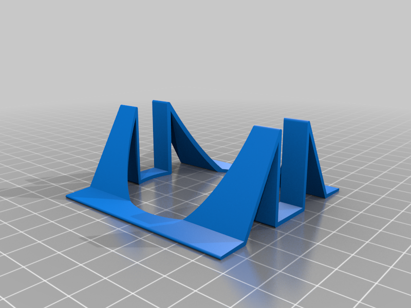 Free STL file plate stand 5 🔧 (SCAD)・3D printing idea to download・Cults