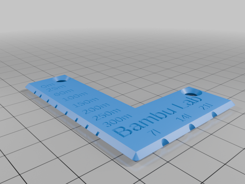 Fdm 3d Printed Ruler đ§âđ§ Customizable_filament_ruler_6D2ă»Free 3D File for ă»Cults