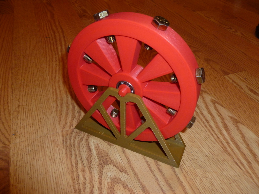 🎲 Tabletop spinner/flywheel・Free STL File for ・Cults