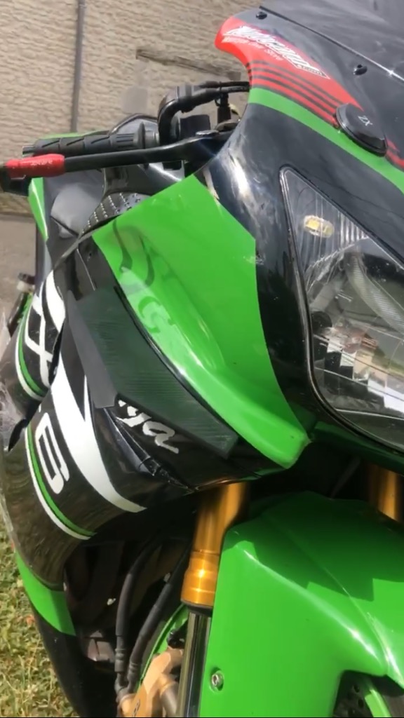 👽 Fins for ZX6R 2005-2006 KAWAZAKI・ STL File for ・Cults