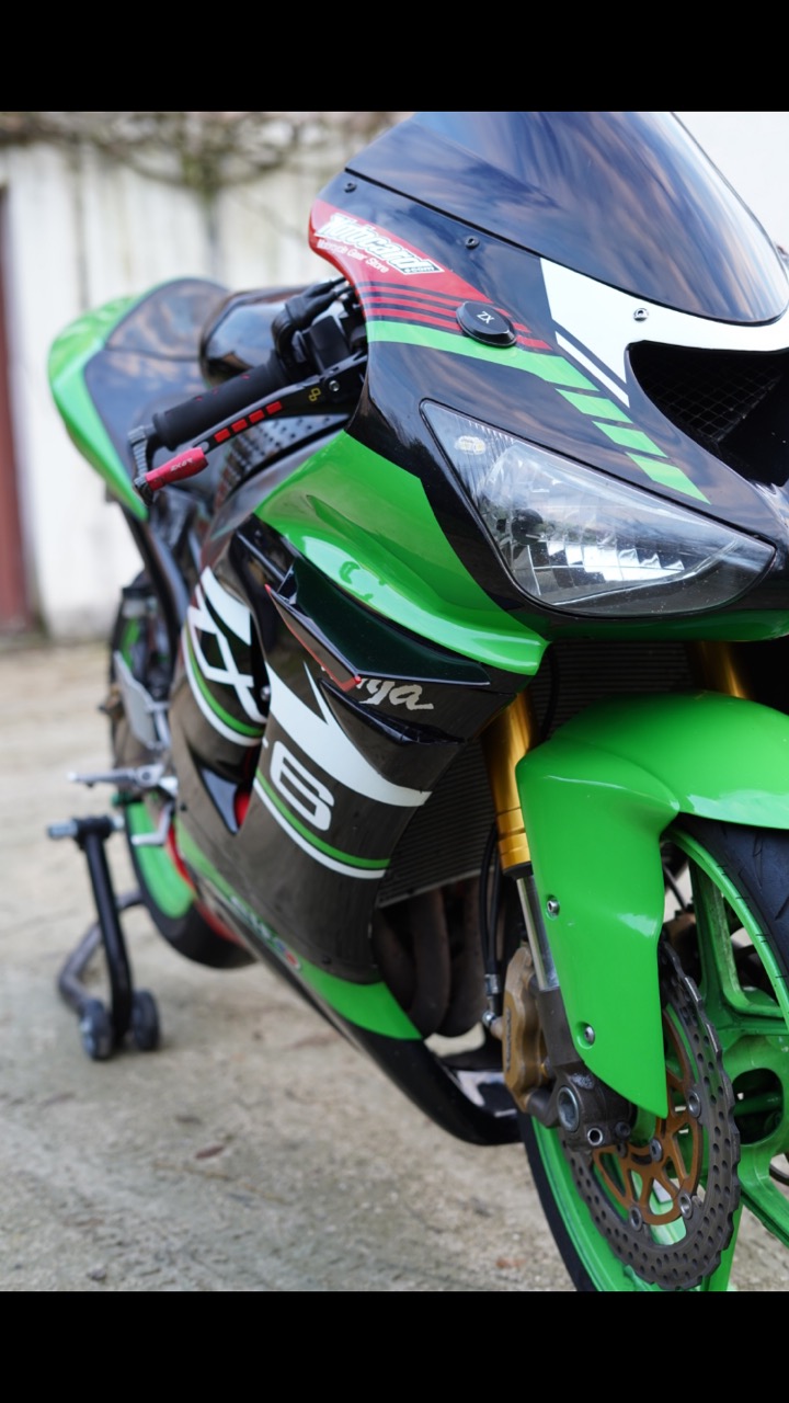 👽 Fins for ZX6R 2005-2006 KAWAZAKI・ STL File for ・Cults