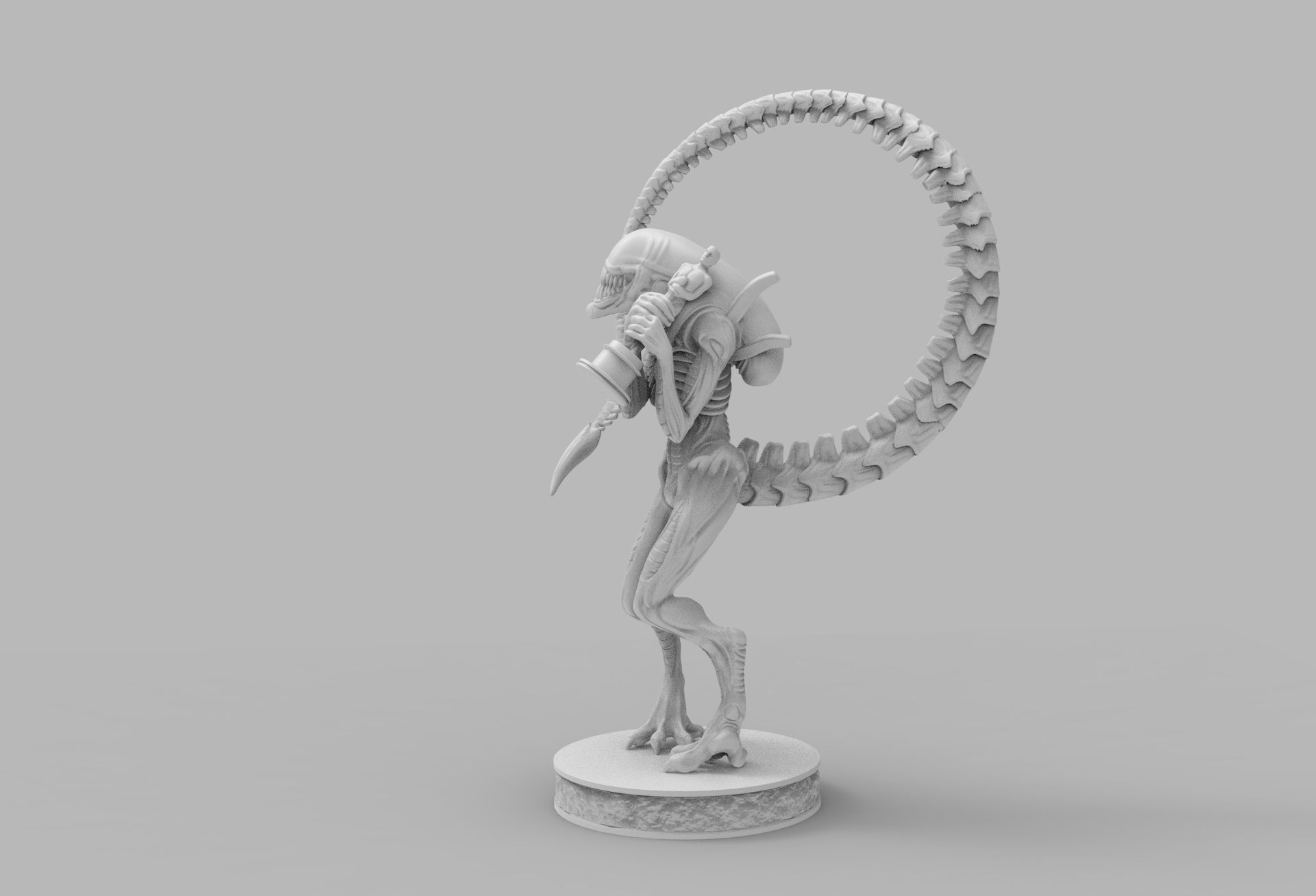 Archivo STL ALIEN XENOMORPH gana el OSCAR PRINTING DIORAMA 👽 ・Diseño ...