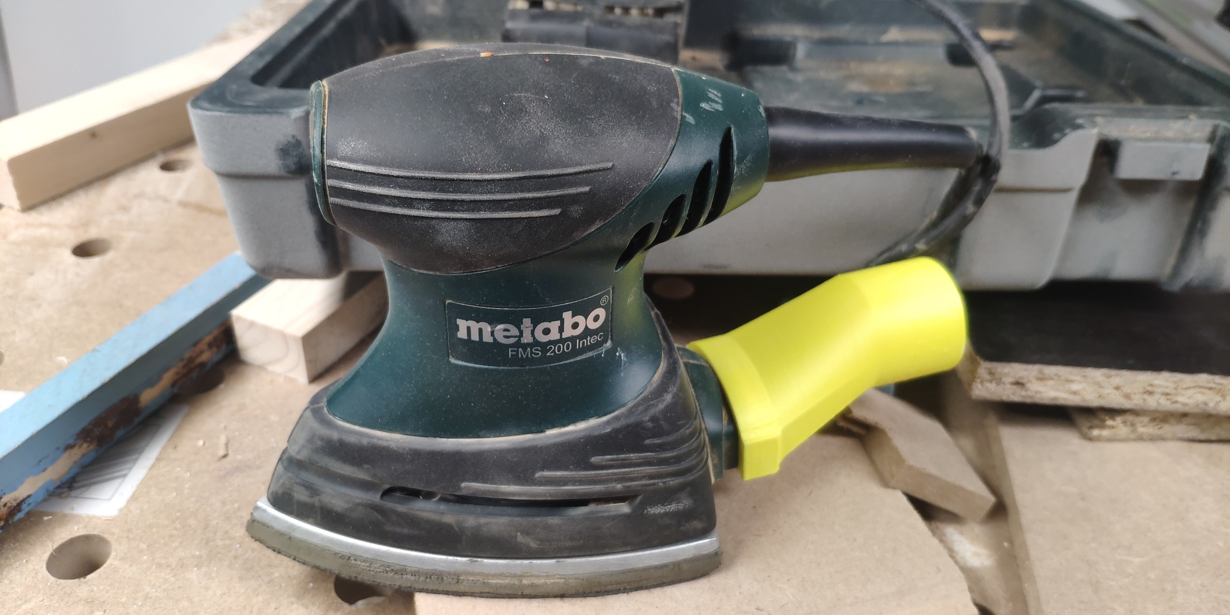 3D print Metabo FMS 200 Intec - Vaccum adapter 35mm・Cults