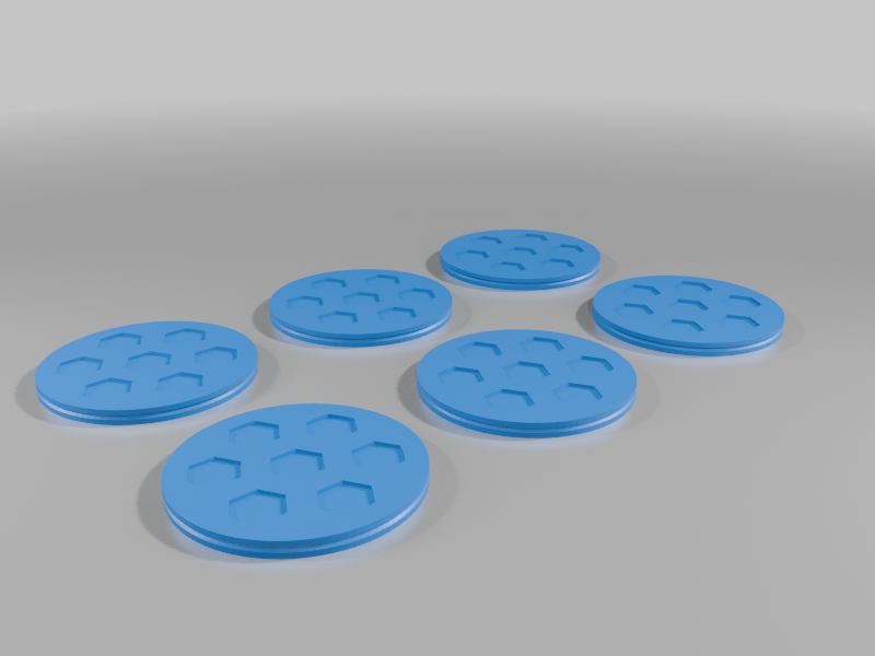 Free 3D file Shopping Cart Chip Quarter Size US Dollar Coin AMS MMU