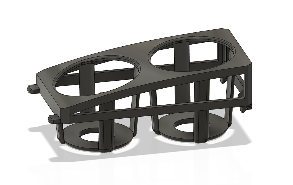 STL file Volvo V50 cup holder new version 🆕 ・3D printer design to