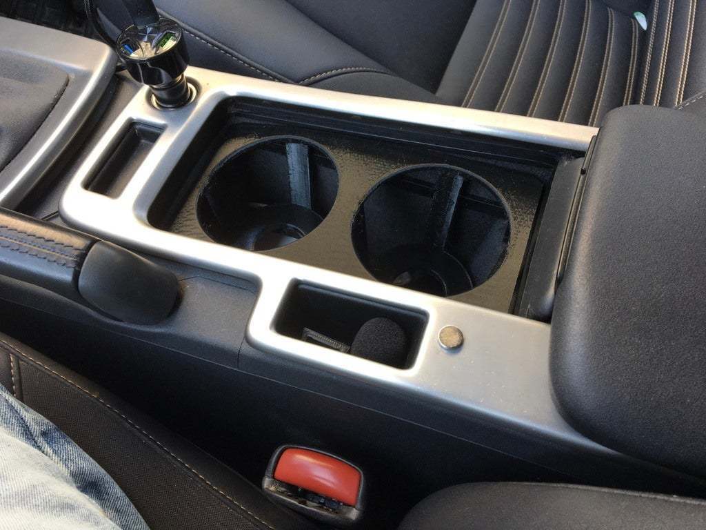 STL file Volvo V50 cup holder new version 🆕 ・3D printer design to