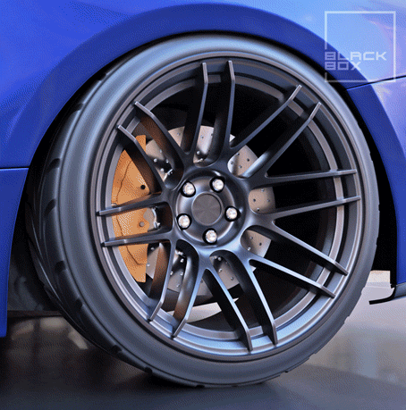 🛞 STR Deep Wheel set Front and Rear・ 3D File for ・Cults