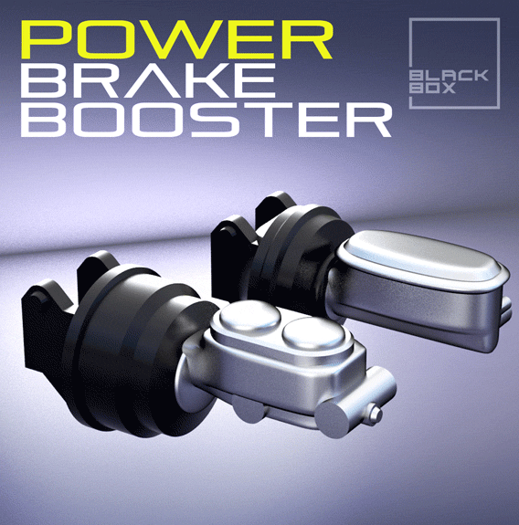 3D file MUSCLE CAR POWER BRAKE BOOSTER 1/24TH 🚗 ・Design to download and