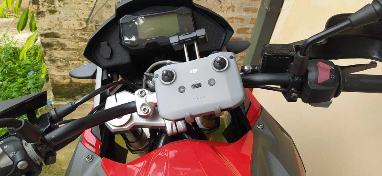 Soporte De Bicicleta Para Control Remoto RC-N3/N2/N1 | Compatible Con DJI Flip, Neo, Mini 4K Y Cámaras GoPro Hero Y Osmo Action | Fijación Estable Y Antivibración Para Manillares De 22-26 Mm