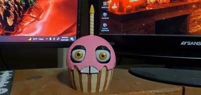 ? Fnaf Cupcake・Free 3D File for ・Cults