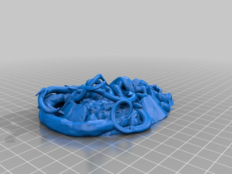 ⬇️ Stranger Things Upside Down - Tentacle Roots Base・Free STL File for ...