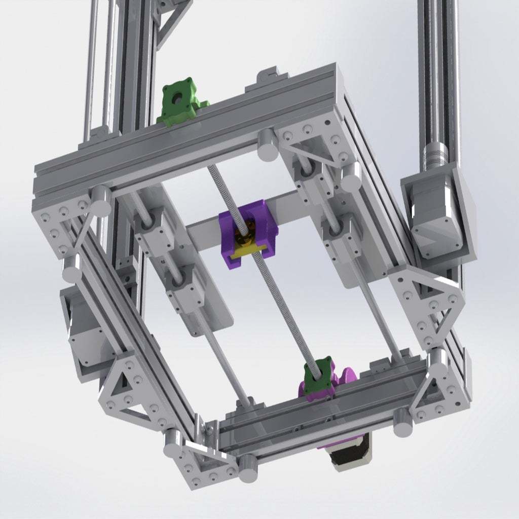 Free STL file AM8 Y Axis Lead Screw Drive System 🔧・3D printing