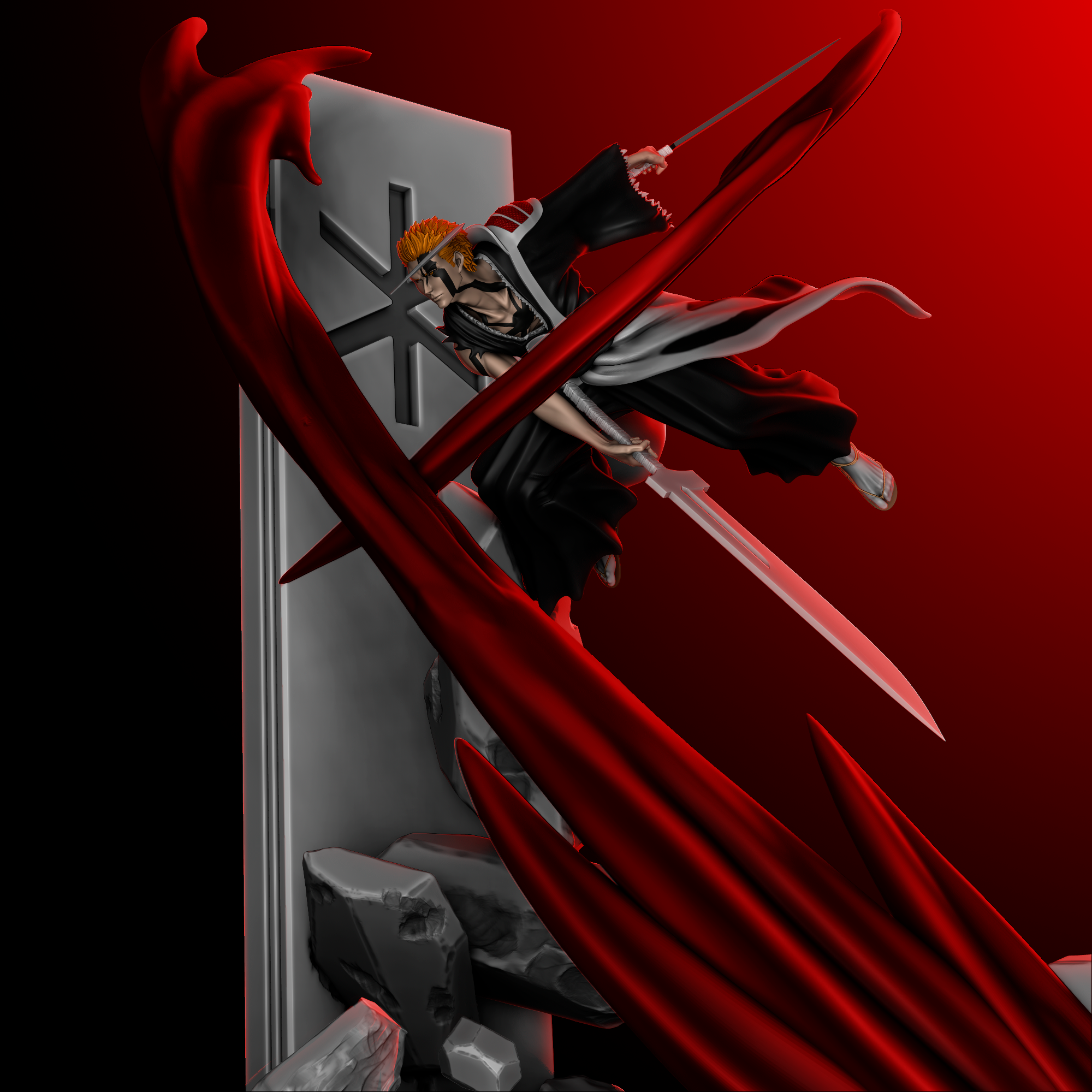 🧸 Ichigo - Bleach 3D print model・ STL File for ・Cults