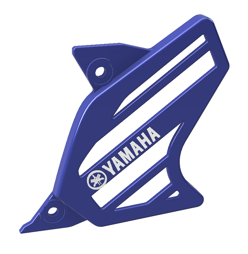 🔧 Yamaha XTZ 125 Sprocket Cover・ STL File for ・Cults