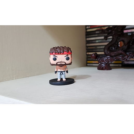 👴 RYU OLD VERSION - STREET FIGHTER FUNKO POP・ 3D File for 3D