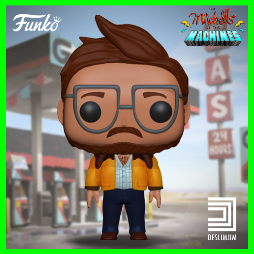 🏫 the mitchells vs the machines - FUNKO・ 3D File for ・Cults