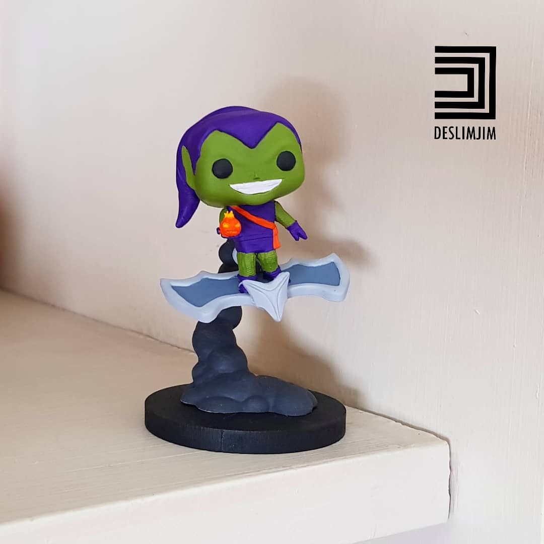 Fichier 3D Le gobelin vert vole - spiderman Funko Pop 🦸‍♂️・Objet ...