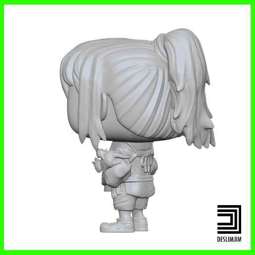 chihiro様② 👹 CHIHIRO MOD 2 SPIRITED AWAY GHIBLI FUNKO POP・ 3D File
