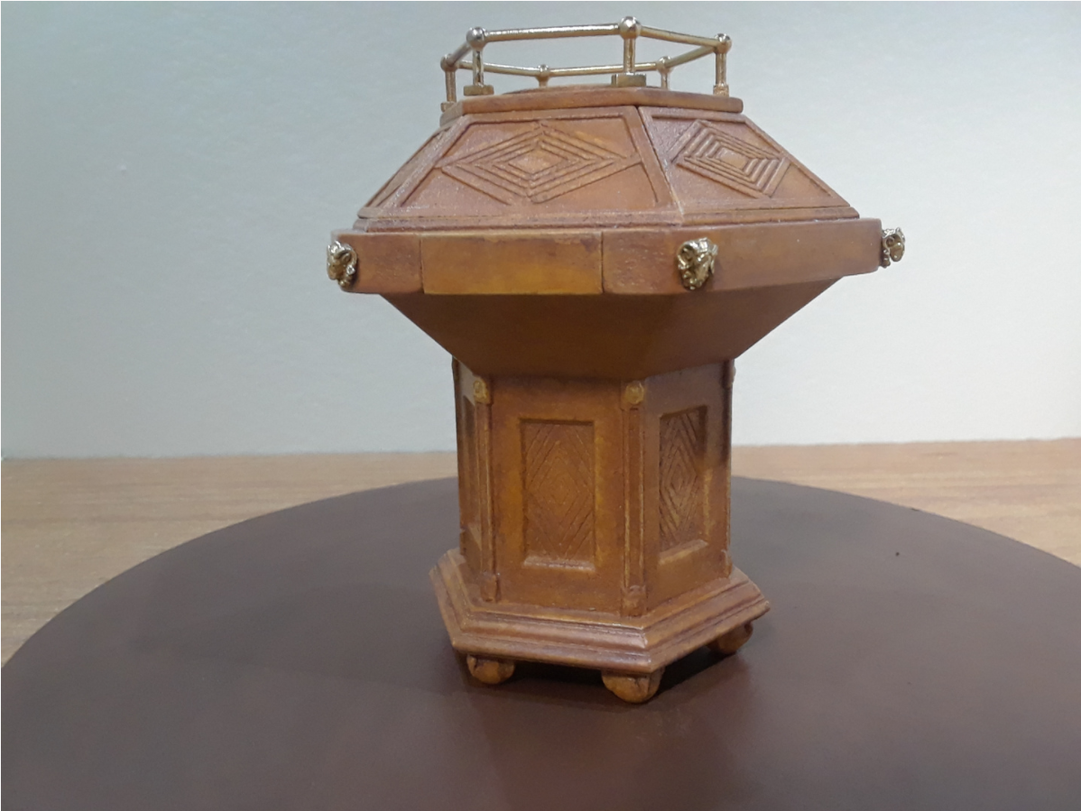 OBJ file Tardis Secondary Console 🩺 ・3D printing design to download・Cults