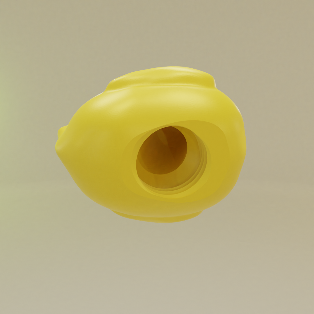 Файл STL Утиный колпачок для зубной пасты 📱 ・Дизайн для загрузки и 3D ...