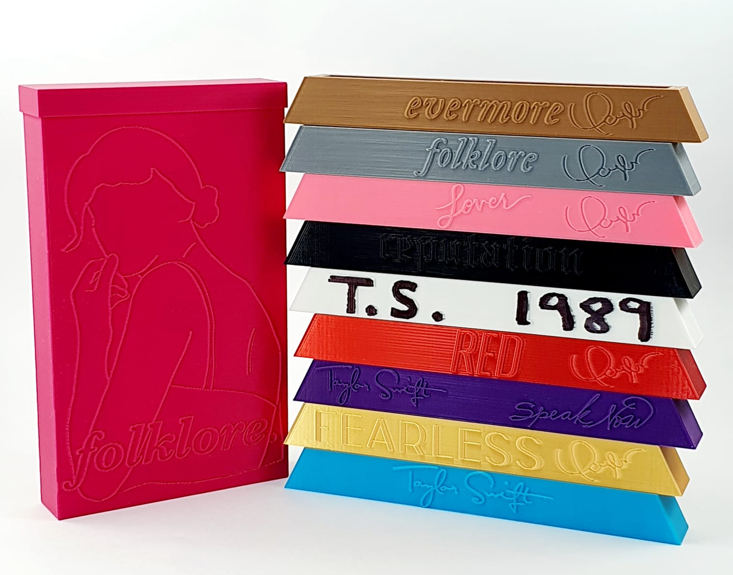 Taylor Swift Rack STL file 1989 - Taylor Swift - CD stand 💽 ・3D printable model to ...