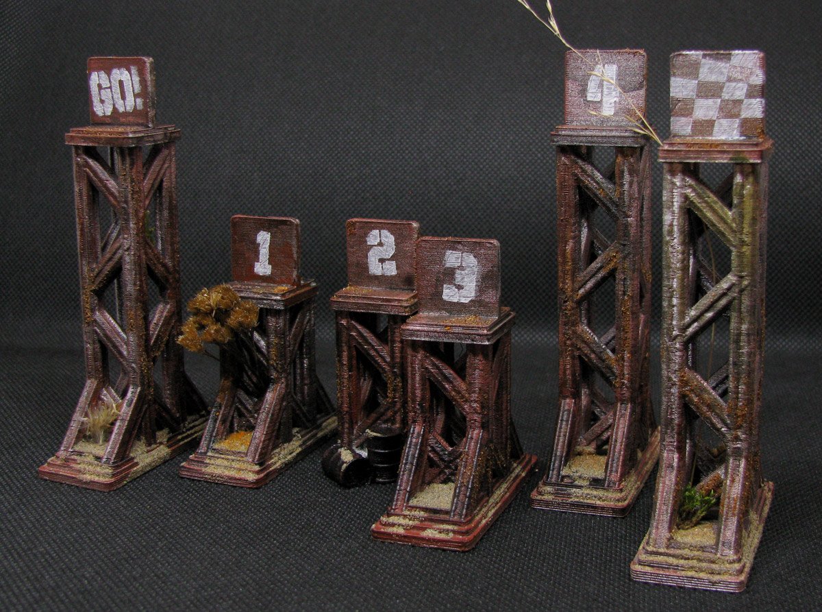 3D print Gaslands - Gates・Cults