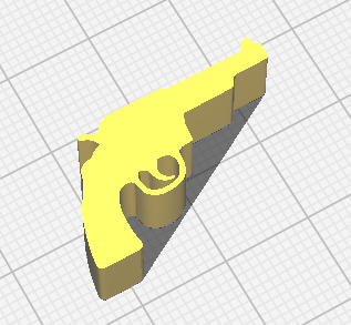 Revolver Token 👤 Revolver Symbol Meeple Silhouette – 3D Printable Game Token・ 3D File ...
