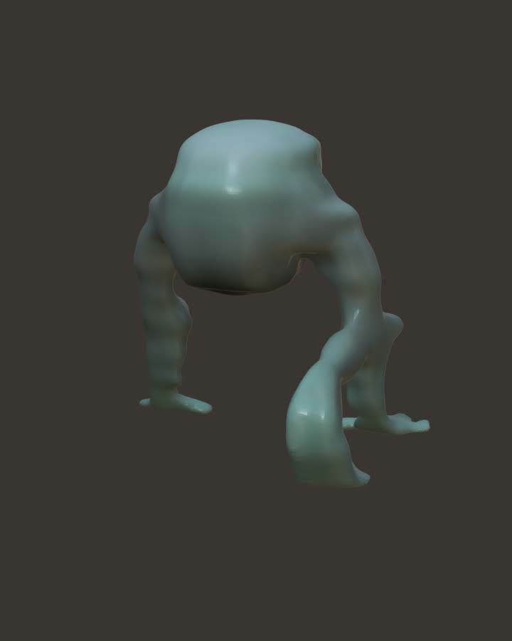 👹 blue creatures pack・Free STL File for ・Cults