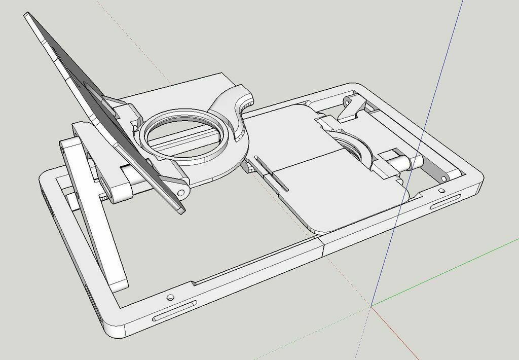 Archivo 3D gratis Gafas de realidad virtual plegables para smartphone-X ...