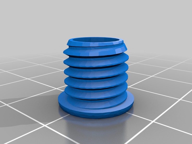 đ© 5mm LED holder including nut.ă»Free STL File for ă»Cults