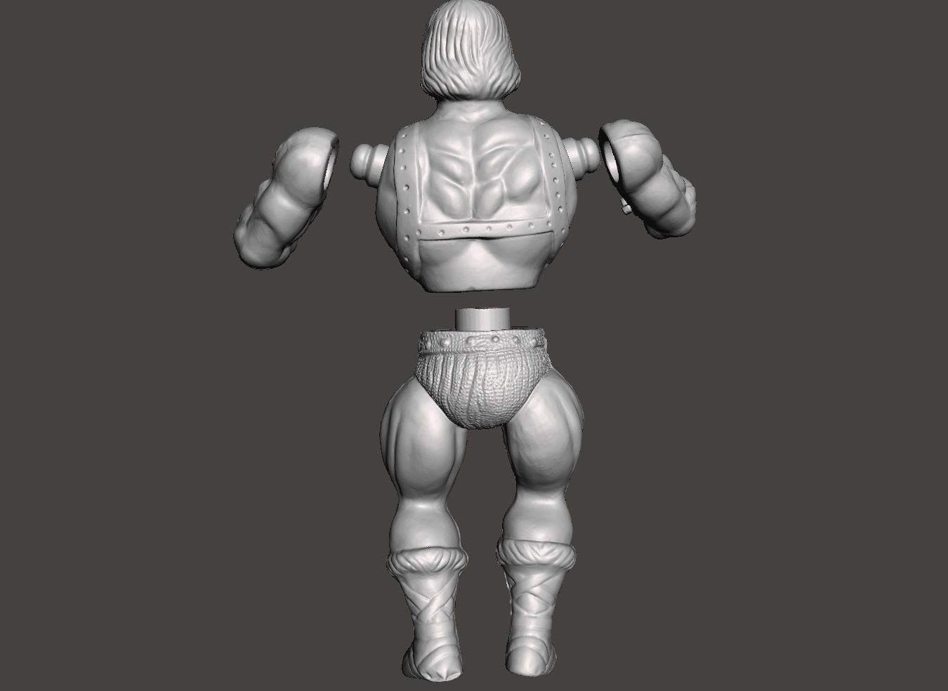 He Man Rigged Model 🎨 MEXICAN BOOTLEG HE-MAN VINTAGE ACTION FIGURE 15