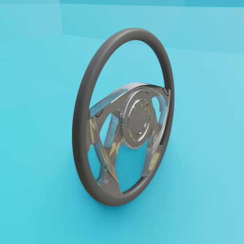 🛞 STEERING WHEEL - 18AUG-08・ STL File for ・Cults
