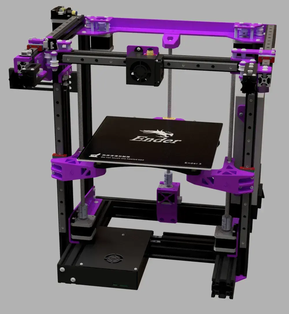 ②3-A/3-D/3-E セット 🧞‍♂️ EnderXY - Triple-Z・Free 3D File for ・Cults