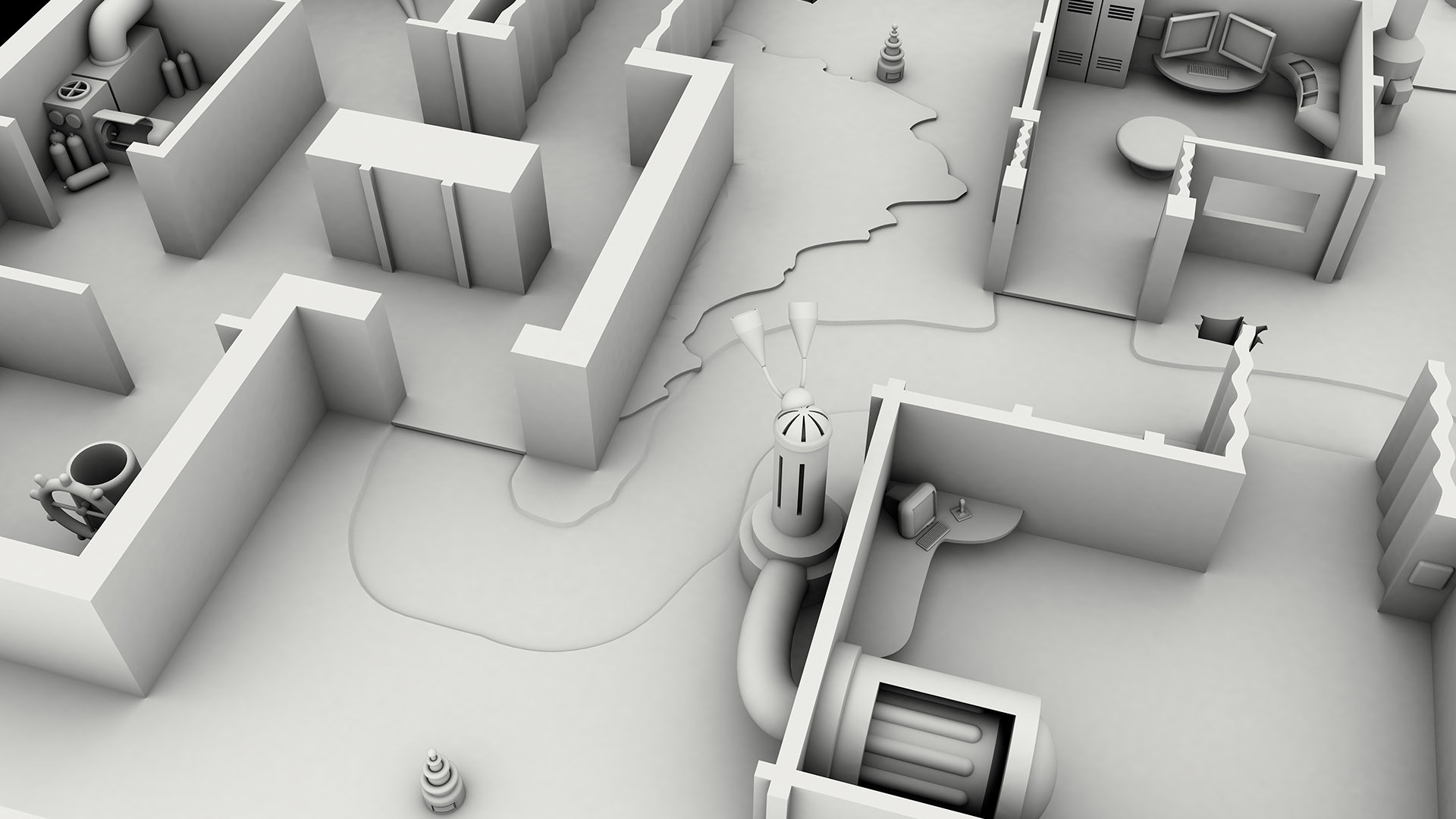 Polus Layout 🗺️ AMONG US POLUS - MAP・ STL File for 3D printing・Cults
