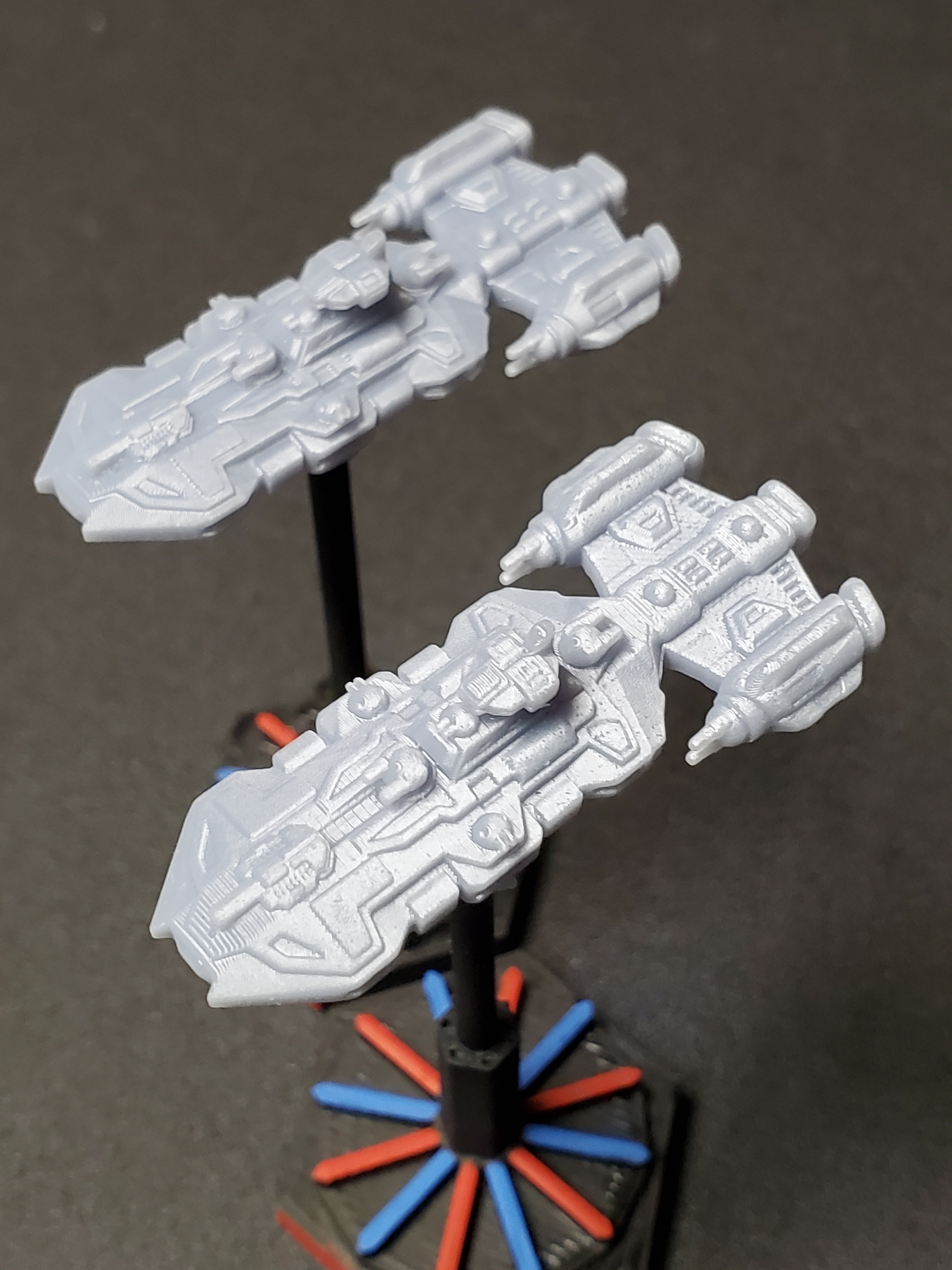3D print Full Thrust Starship Miniature • made with Anycubic Photon・Cults