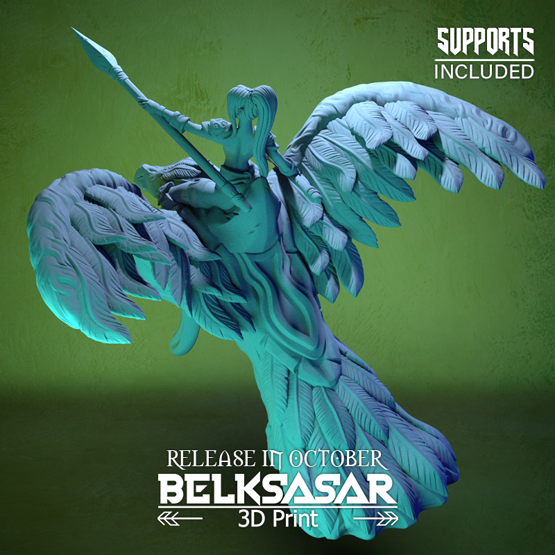 Raven Rider Model STL file Raven Rider Topless 3D print model 🐦 ・Design to download and ...