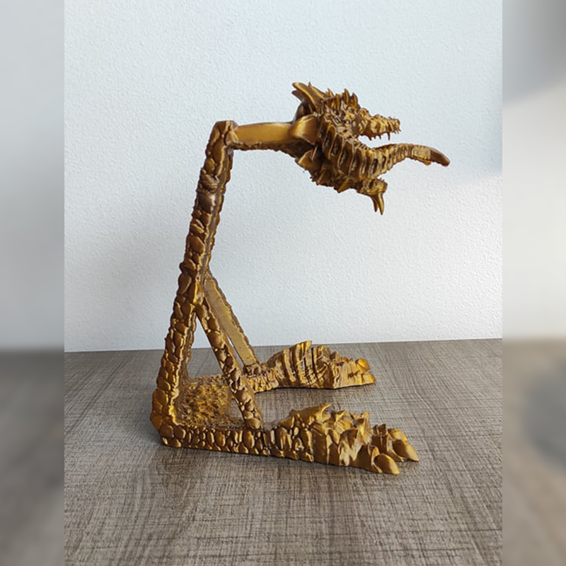 STL file Headphone Holder Dragon 3D print model 🎧 (OBJ)・3D print design ...