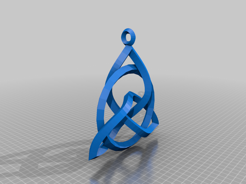Free STL file Charmed Trinity Knot 🪢 ・3D printer model to download・Cults