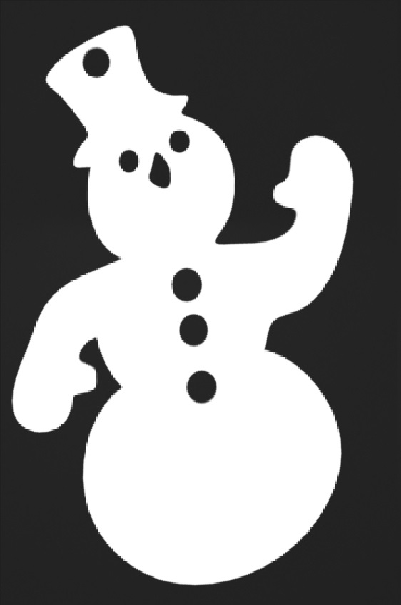 Snowman Christmas tree decoration