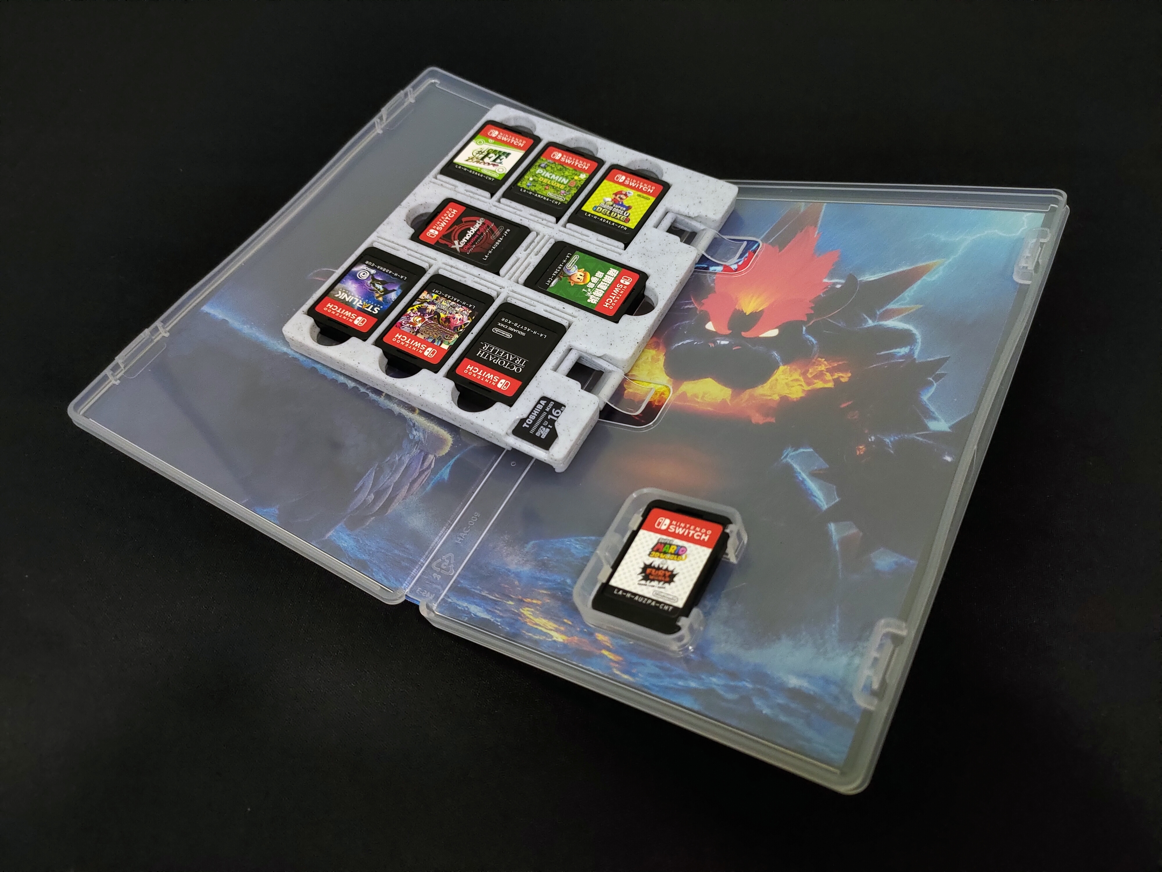🎲 Nintendo Switch Game Card Case V5・ STL File for ・Cults