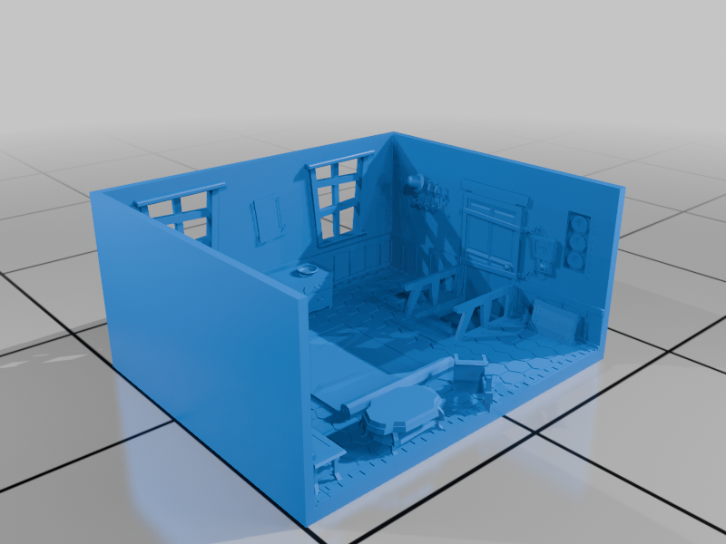 Free 3D file Mudroom from Luigis Mansion Dark Moon 🌙 ・Template to