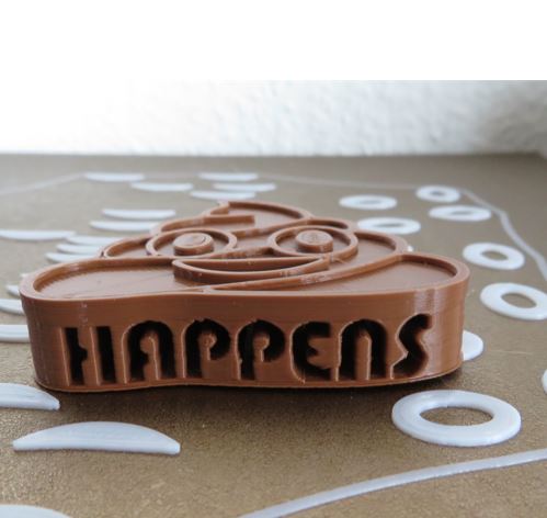 Is That Poop Chain STL file WHATSAPP POOP, Shit, Merde, CACA, KEY CHAIN,