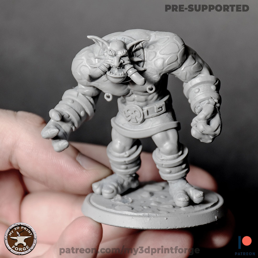 3D File Dire Troll 3D Printable Model To Download Cults DIRETROLL 1