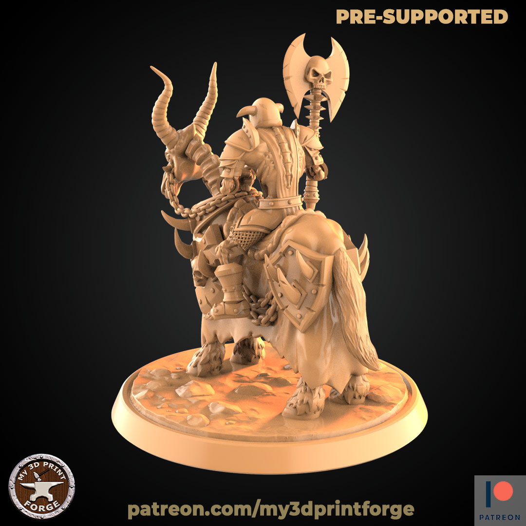 Miniature Mummy Warrior Égyptienne – Apep – D&D / Pathfinder – Peinture Grise