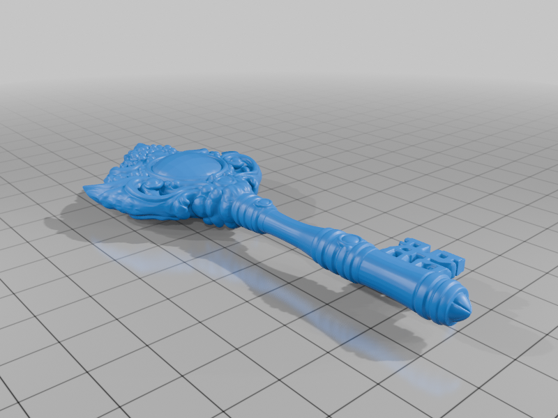 🔑 Fantasy Key・Free 3D File for ・Cults