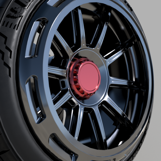🚗 Rotiform Style Rims with AERO disc with TIRES For diecast and RC ...