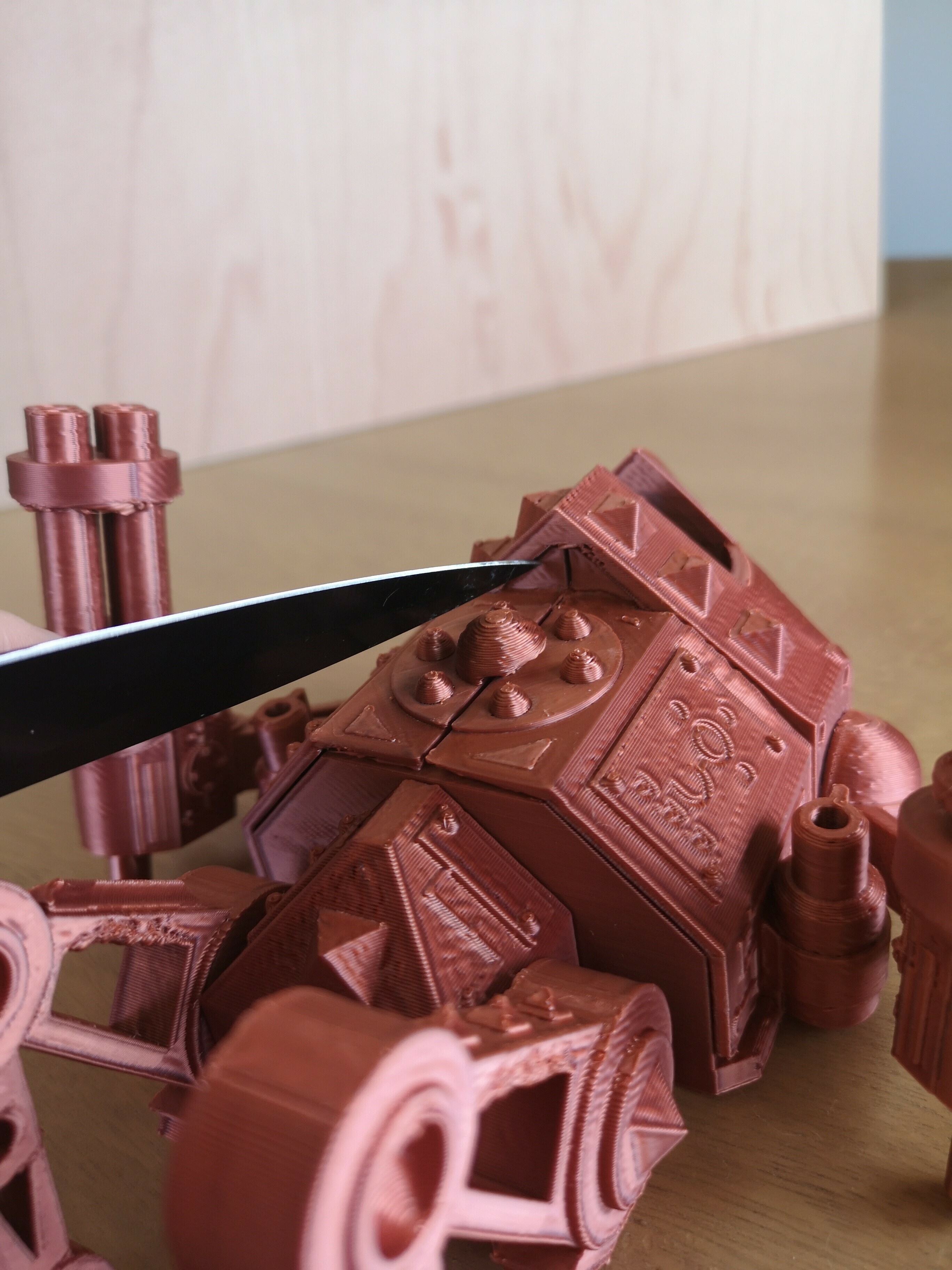 Fichier STL MECKABOT + MINIBOT Impression en place SANS SUPPORTS ...