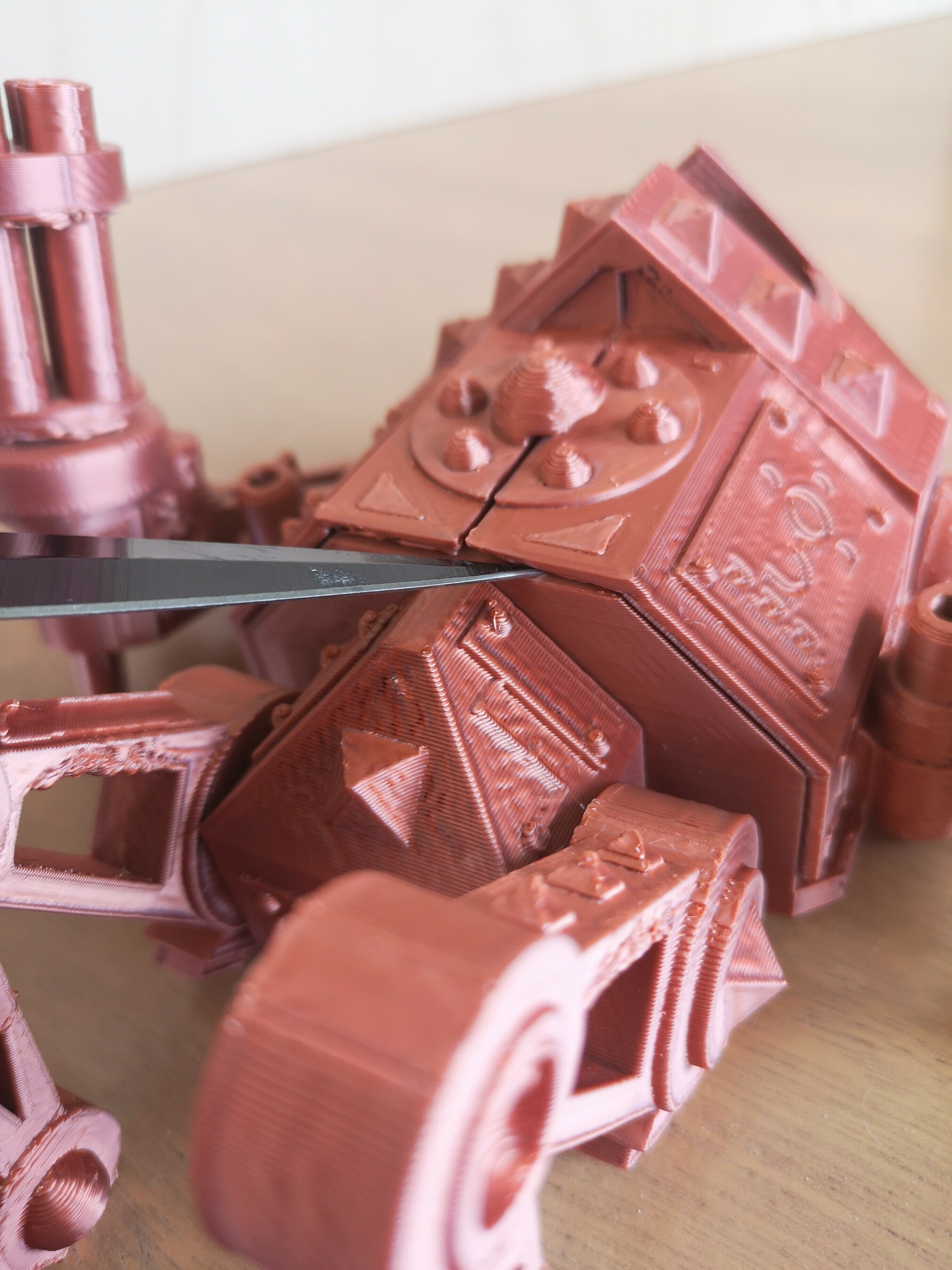 Fichier STL MECKABOT + MINIBOT Impression en place SANS SUPPORTS ...
