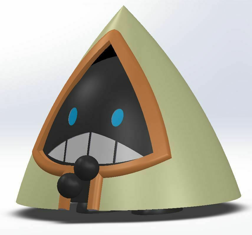 3D file Snorunt - Ice Pokemon 🧊 ・3D printing template to download・Cults